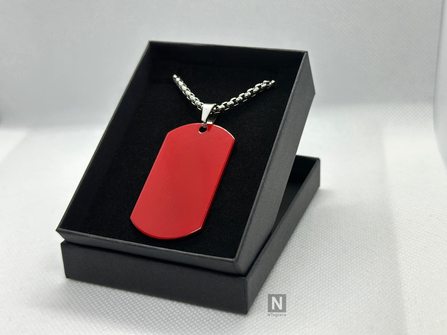 Albanischer Albania Adler Kette in | Red Collection, Schwarz | Optik