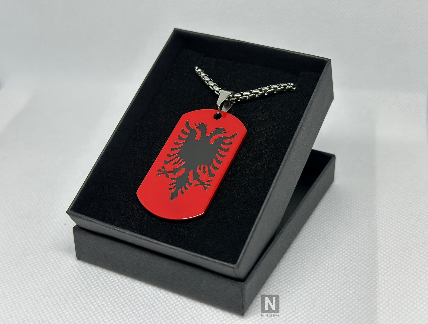 Albanischer Adler | Dog Tag Kette